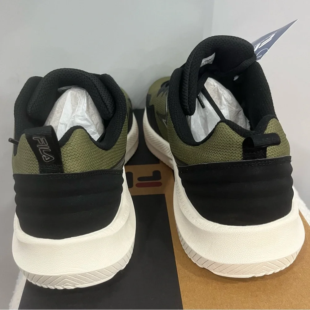 Fila Olive and‎ Black Athletic Shoes